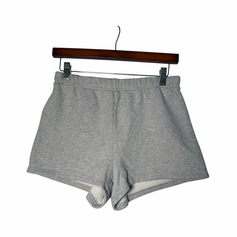 TNA Women's High Waist Gray Sweat Shorts